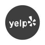 Yelp Logo in Dark Grey