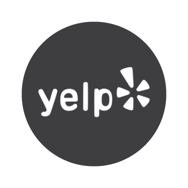 Yelp Logo in Dark Grey